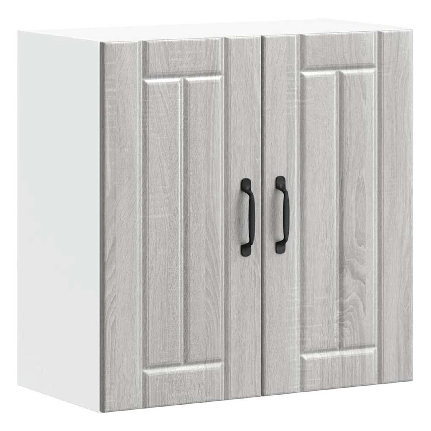 vidaXL Küchen-Hängeschrank Lucca Grau Sonoma Holzwerkstoff 853823 günstig online kaufen