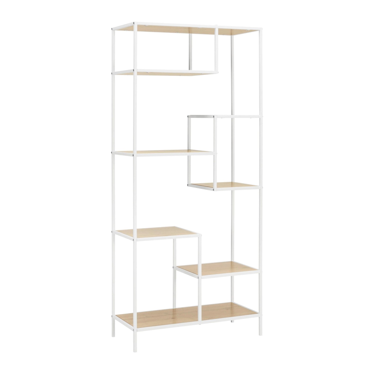 Bessagi Home Regal Fiona Kieferfarben/ Weiß MDF