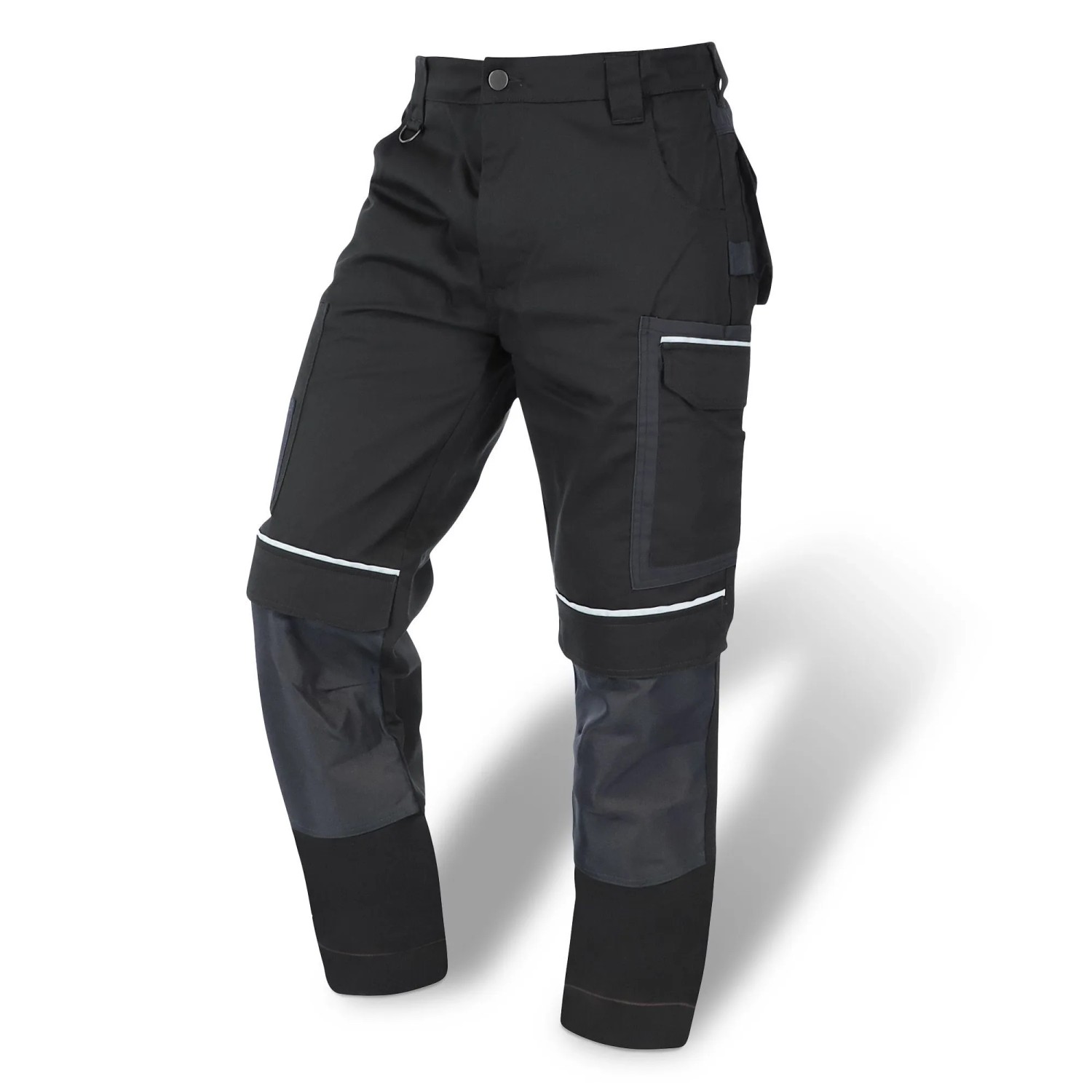 Eliworx Bundhose Workwear mit Stifttasche Gr. 60 Anthrazit-Schwarz
