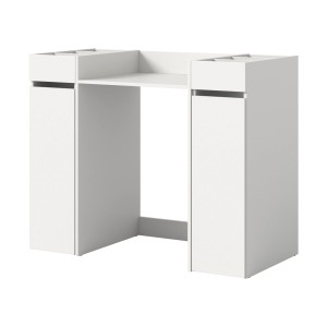 Inn.Furn Waschmaschinenumbau Weiß Set 3-teilig 124 x 101 cm Flexy