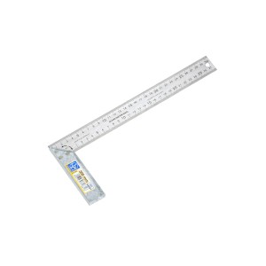 LUX Anschlagwinkel Classic, 300 mm, zum Anreißen und Anzeichnen von 90° Winkeln.