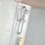 Schulte Komplettdusche Ibiza mit Duschstange und Schiebetür, Funktionsteil links.