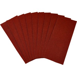 LUX Schleifstreifen Classic K120, 10er-Pack für Schwingschleifer.