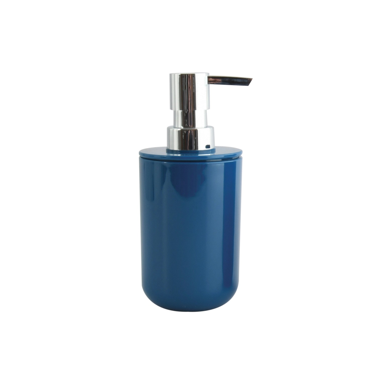 MSV Seifenspender Inagua Polystyrol Ø 7,2 cm x 16 cm Dunkelblau günstig online kaufen