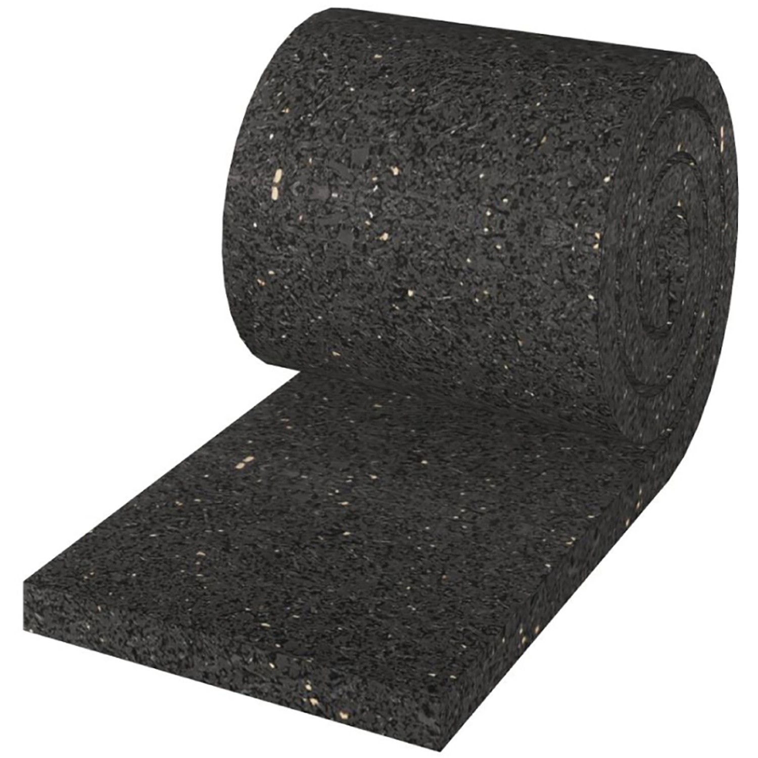 GS Terrassen Gummipad auf Rolle 3 mm x 60 mm x 20.000 mm