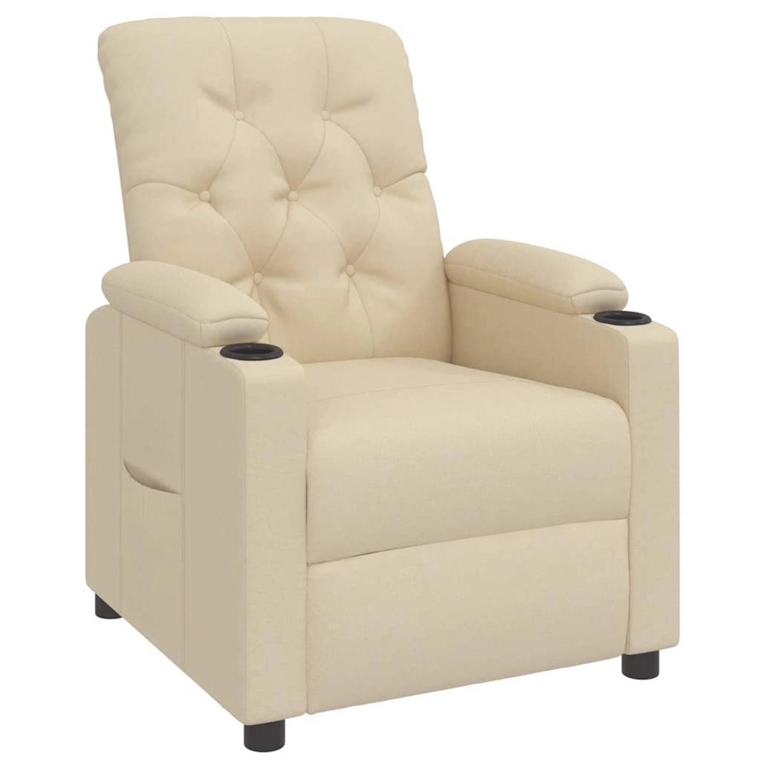 vidaXL Relaxsessel Creme Stoff 339111 günstig online kaufen