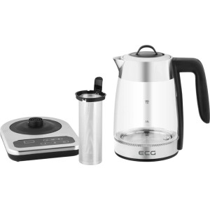 ECG Wasserkocher RK 1891 INFUSO 1,8 l Edelstahl