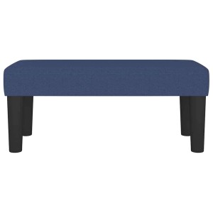 vidaXL Sitzbank Blau 70x30x30 cm Stoff 346622