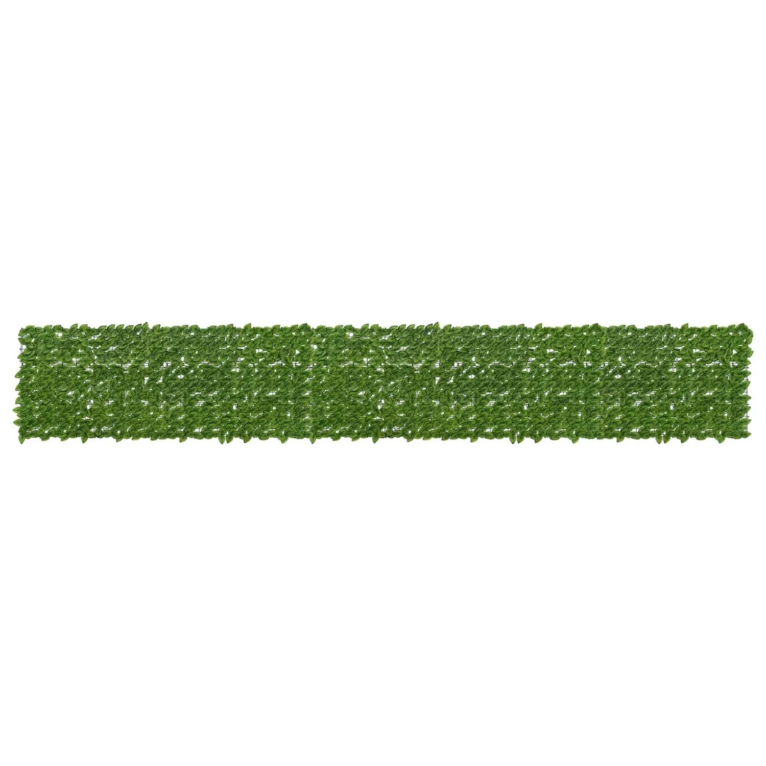 vidaXL Balkonsichtschutz mit Blättern Grün und Gelb 500 x 75 cm 42040640