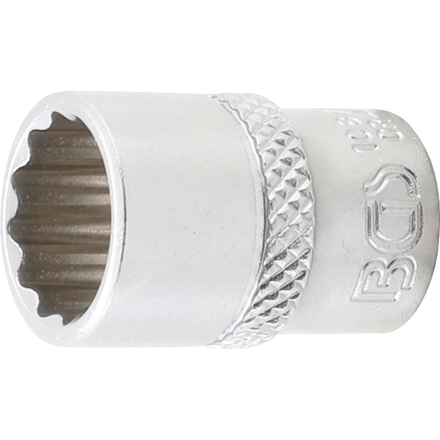 BGS Steckschlüssel Einsatz Zwölfkant Antrieb Innenvierkant 6 3 Mm  1 4 Zoll  SW 15 32 Zoll 10879