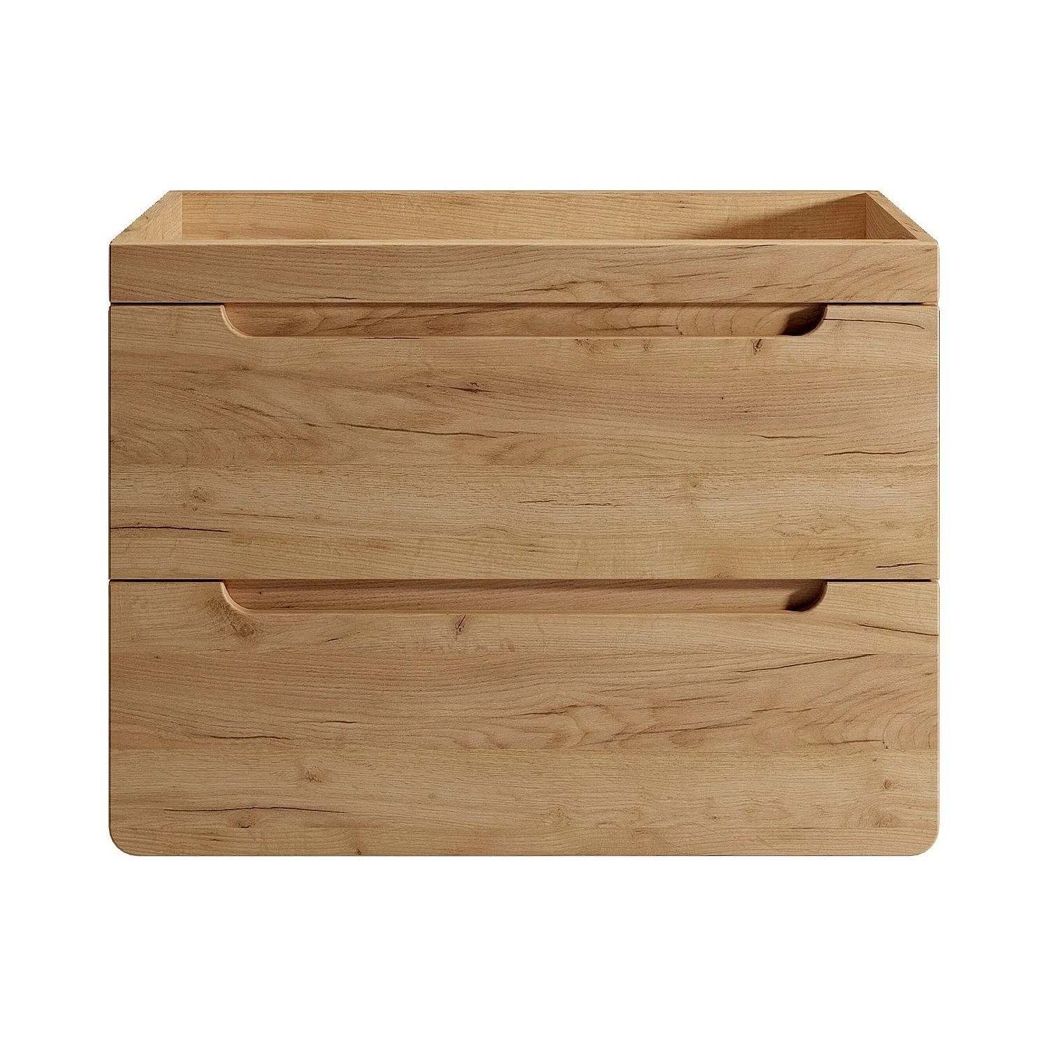 Vente-unique Waschbeckenunterschrank Aruba Naturfarben Hell 80 cm