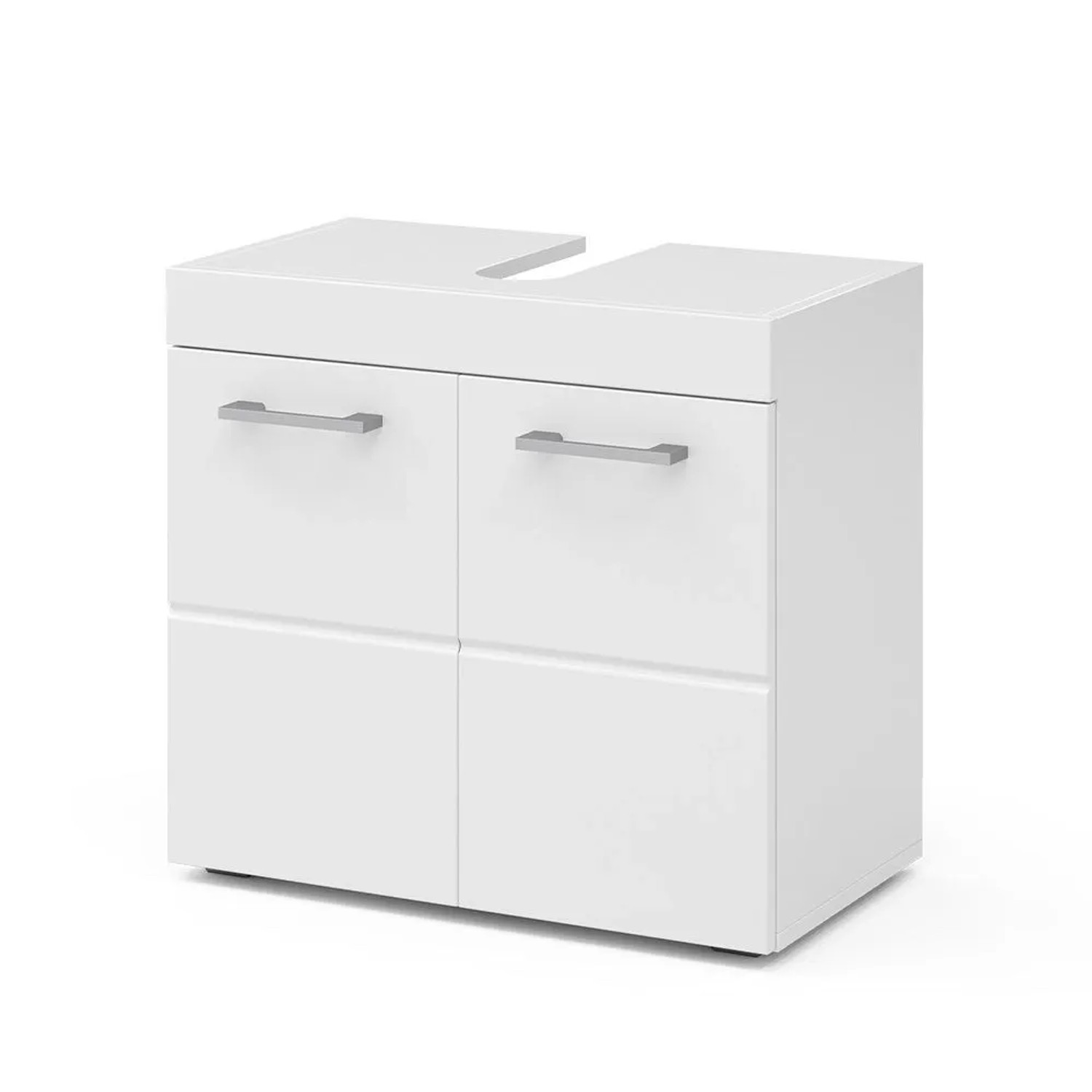 Vicco Waschbeckenunterschrank Luna Weiß 60 x 56
