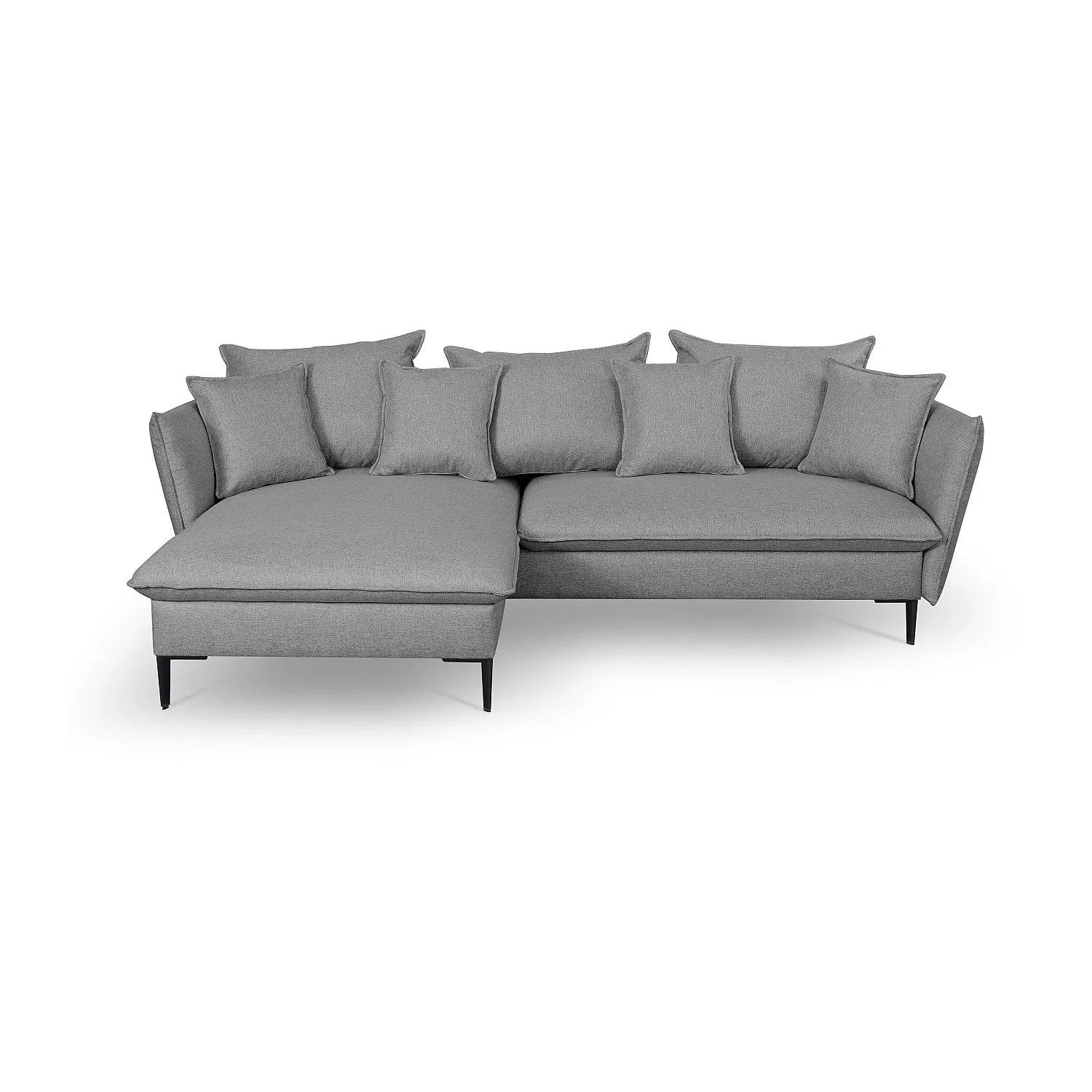 Vente-unique Schlafsofa Lazare Grau 258 cm