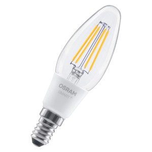 Osram LED-Leuchtmittel E14 Kerzenform B40 Dimmbar 4 W 470 lm 11,5 x 3,5 cm