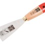 LUX Spachtel, 6 cm breit, rostfreies Blatt, Holzgriff, für Maurer- und Fliesenarbeiten.