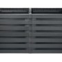 Garantia Skyline Hochbeet, 161x80x75 cm, Graphite Grey, aus Kunststoff.
