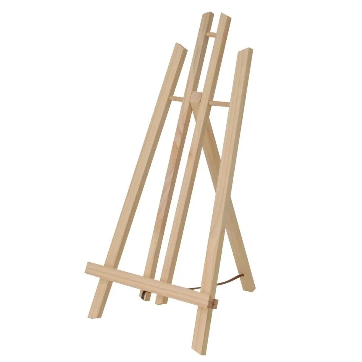Artina London Staffelei aus Kiefernholz, 5-teilig, für Leinwände bis 42cm Höhe.