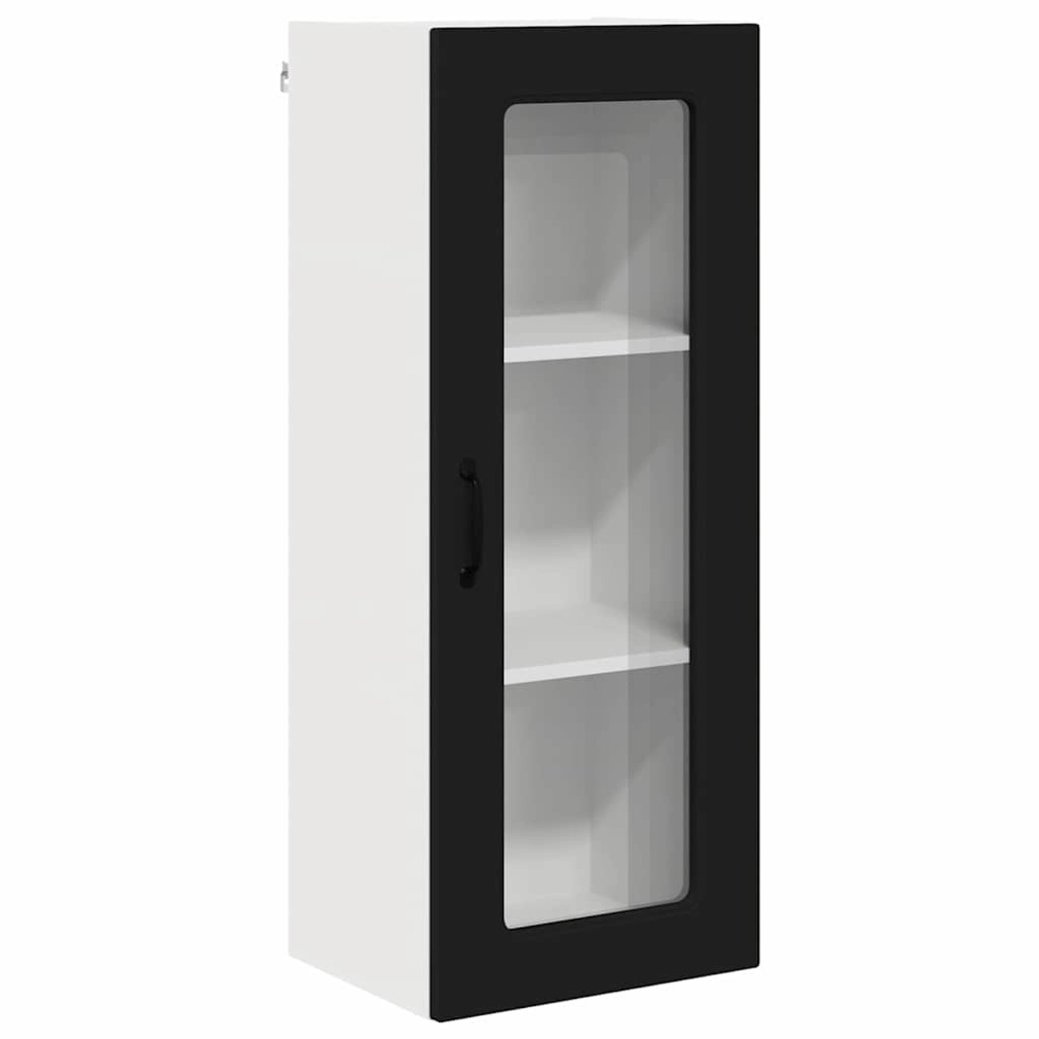 vidaXL Küchenwandschrank Schwarz 40 x 31 x 100 cm Holzwerkstoff 884745 günstig online kaufen
