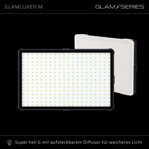 Glamseries Glamluxer M Led-Panel Beleuchtung 3200-5600K Stativ Make-Up Light