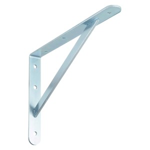 Verzinkte OBI Schwerlastkonsole Samson, 210x300 mm, für Regalböden mit hoher Tragkraft.