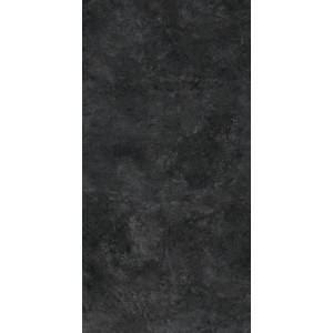 Feinsteinzeug Bodenfliese in Anthrazit, glasiert, matt, 60x120 cm. Moderne Metallic-Optik.