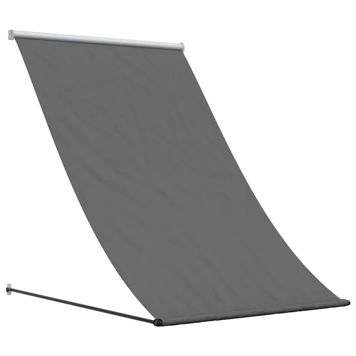 vidaXL Markise Einziehbar Anthrazit 150x150 cm Stoff und Stahl 368751