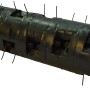 Ersatz-Lüfterwalze aus Kunststoff für CMI Elektro-Vertikutierer C-EVL-1400/32.