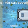Poolroboter auf verschiedenen Poolböden: Vinyl, Beton, Mosaikfliesen. Geeignet für alle Bodenbeläge.