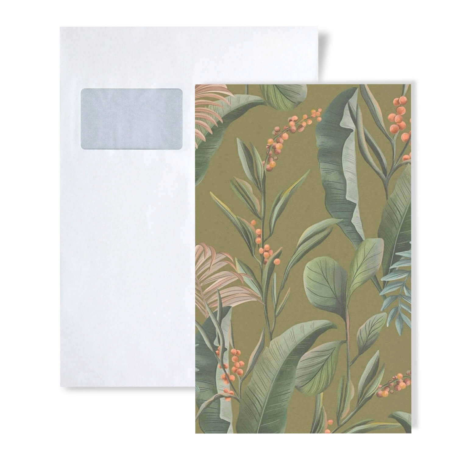PROFHOME 1 MUSTERSTÜCK S-394363-GU DIN A4 MUSTER der Floralen Tapete günstig online kaufen
