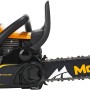 McCulloch Benzin-Kettensäge CS 410 Elite in Schwarz und Gelb.