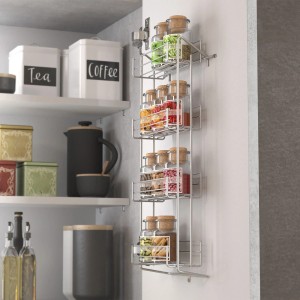 SOTECH Nobilia Gewürzregal für 12 Gewürzdosen