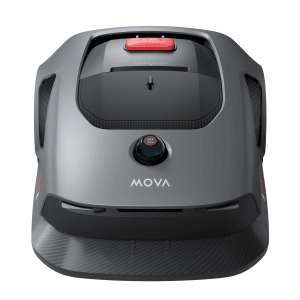 Dreame Mova 600 Mähroboter für Rasenflächen bis 600 m², graues Gehäuse.