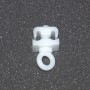 Gardinia U-Feststeller, weiß, 6er-Pack für Stilgarnituren.