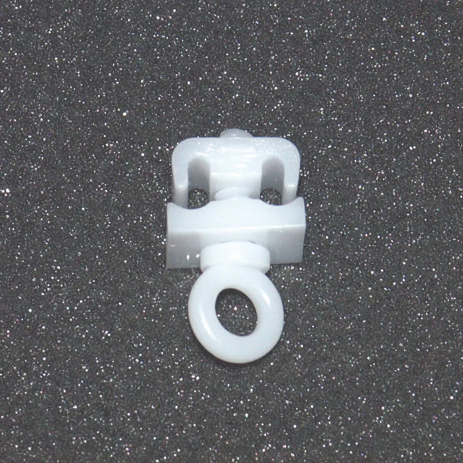 Gardinia U-Feststeller, weiß, 6er-Pack für Stilgarnituren.