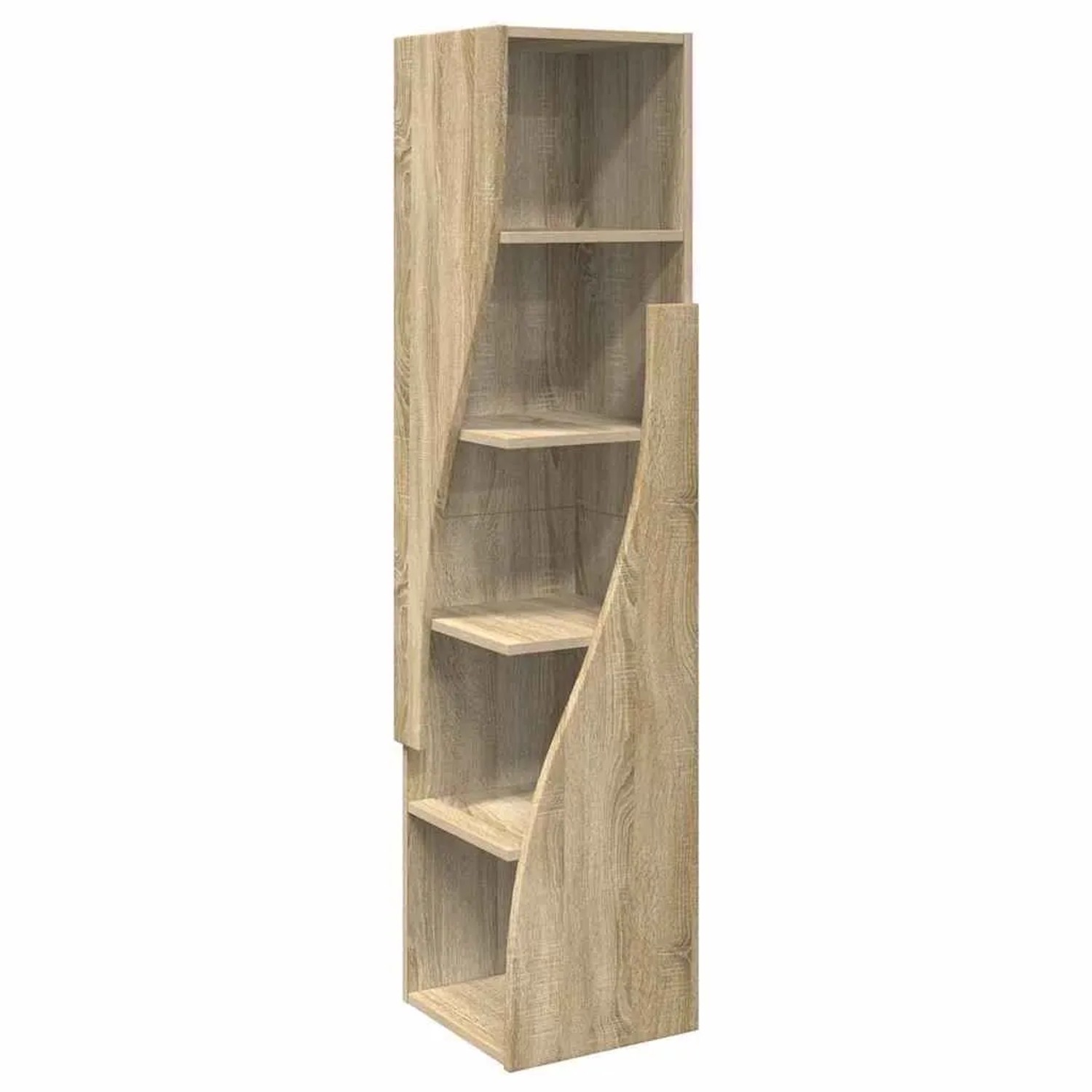 vidaXL Eckschrank Sonoma-Eiche 32x32x140cm Holzwerkstoff 889877 günstig online kaufen