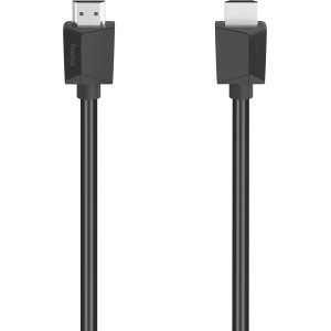 Schwarzes Hama High Speed HDMI Kabel 4K, Stecker auf Stecker, 3m, mit Ethernet.