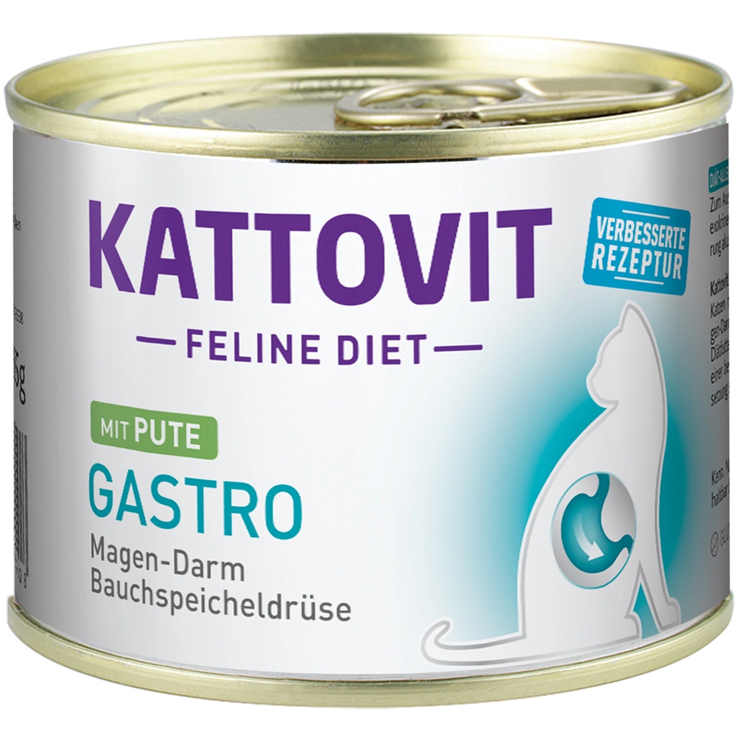 Kattovit Spezialfutter für Katzen Gastro mit Pute 185 g