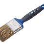 LUX Flachpinsel Soft Grip Lasur, 50 mm Borsten, für präzise Lasurarbeiten.