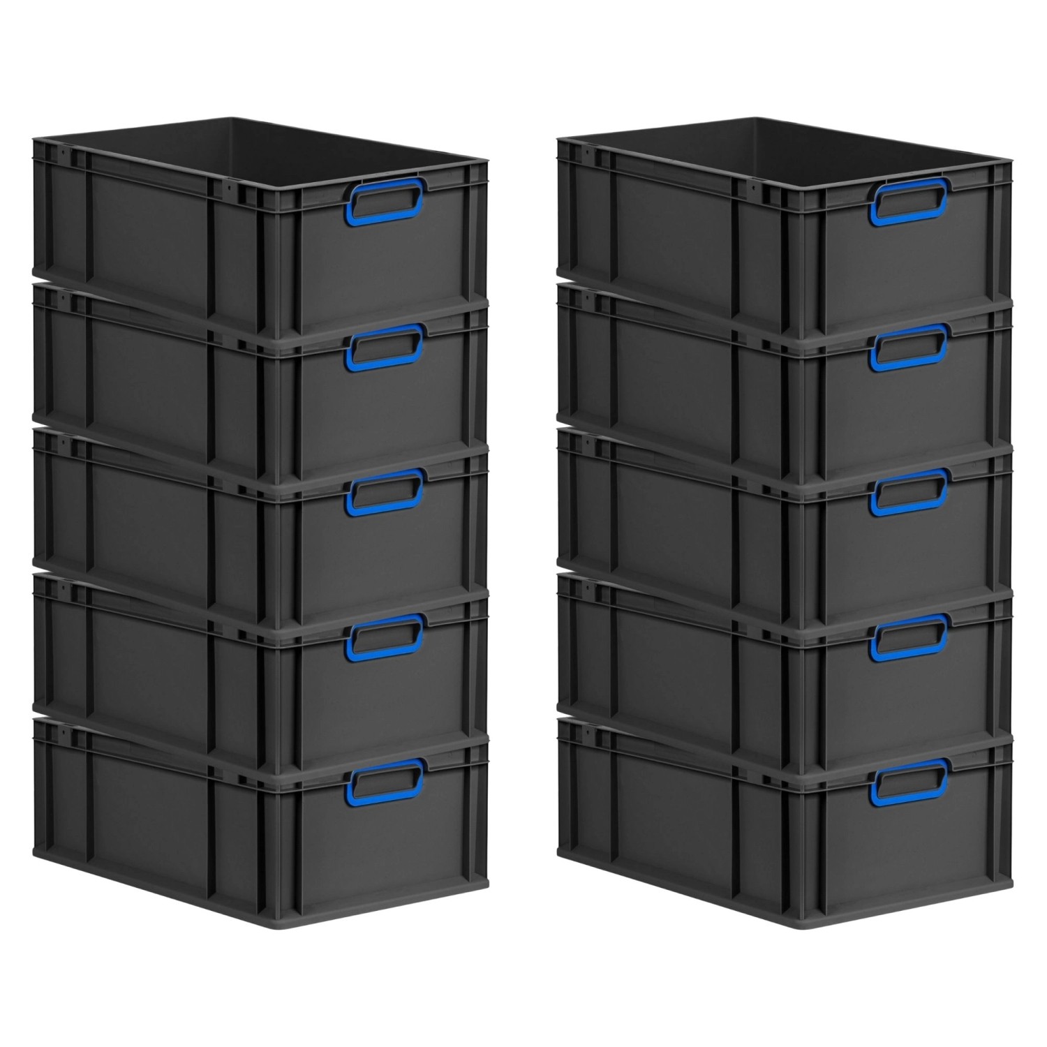 PROREGAL SparSet 10x Eurobox Nextgen Color HxBxT 22x40x60cm 44 Liter Griffe günstig online kaufen