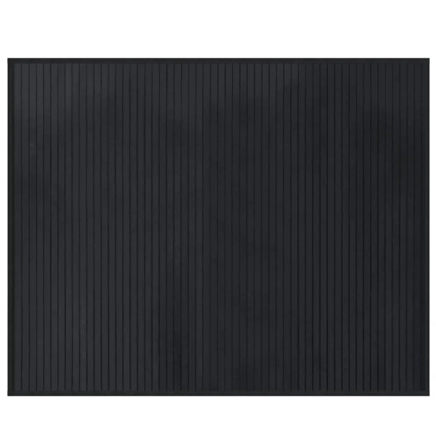 vidaXL Teppich Rechteckig Schwarz 80x100 cm Bambus 376900 günstig online kaufen