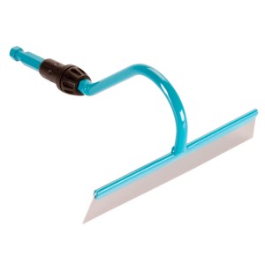 Gardena combisystem Rübenhacke, 18 cm Arbeitsbreite, blaues Metall, ohne Stiel.