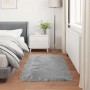vidaXL Kunstschaffell Teppich Tafalla Grau 60 x 110 cm Polyester 42021521_4