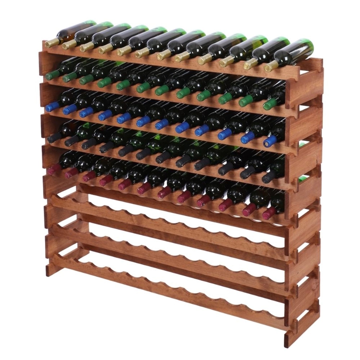 PROREGAL Weinregal VINOTECA FLEX PRO HxBxT 107x123x28cm 96 Flaschen Auf 8 E günstig online kaufen