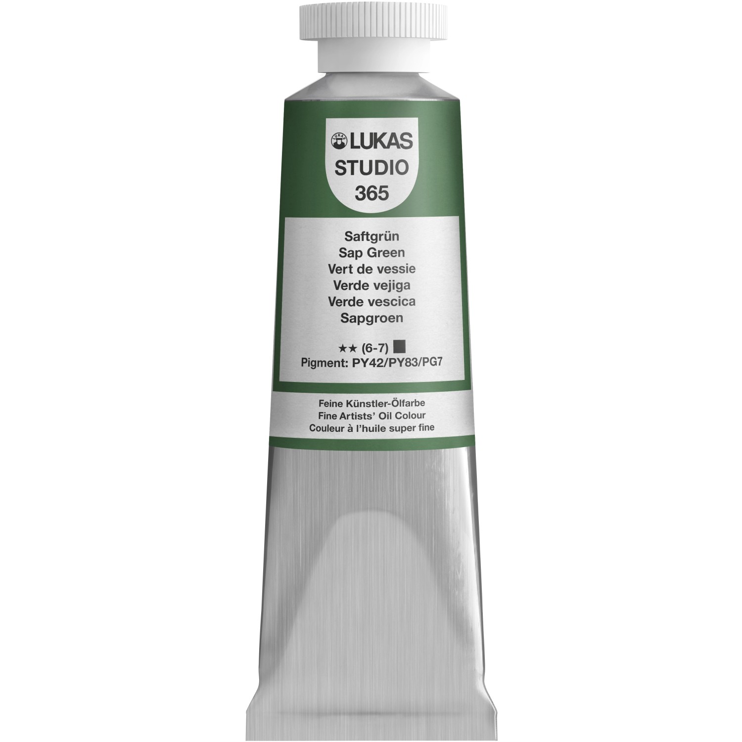 Lukas Studio Ölfarbe 37 ml Premium-Qualität Saftgrün