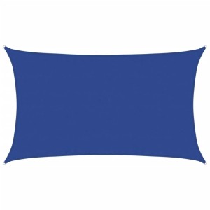 vidaXL Sonnensegel 160 g/m² Rechteckig Blau 5x8 m HDPE 311523
