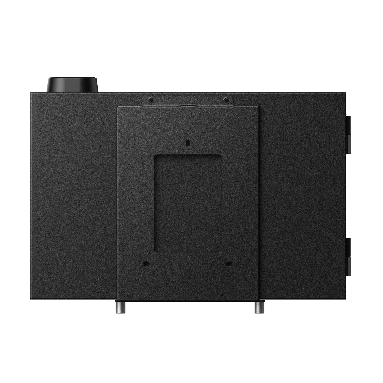Anker Solix Power Dock für Balkonkraftwerke, Rückansicht mit Montagevorrichtung.