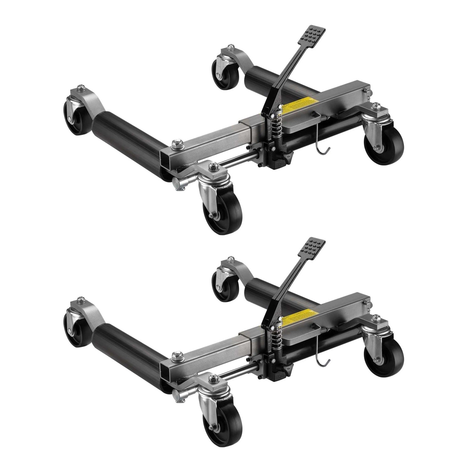 Wiltec Pkw Rangierhilfe 2X Wagenheber Hydraulisch 680Kg Rangierroller Auto