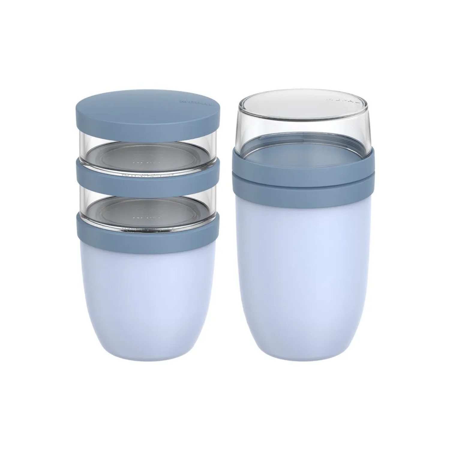 Mepal Ellipse Lunchpot-Set XL 2-teilig Nordic Blue