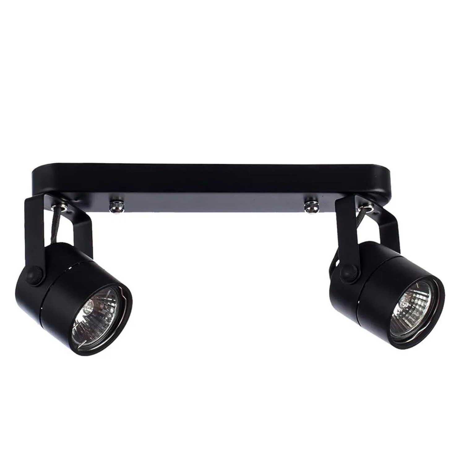 Arte Lamp Deckenstrahler Mizar 2-flammig schwenkbar Schwarz GU10