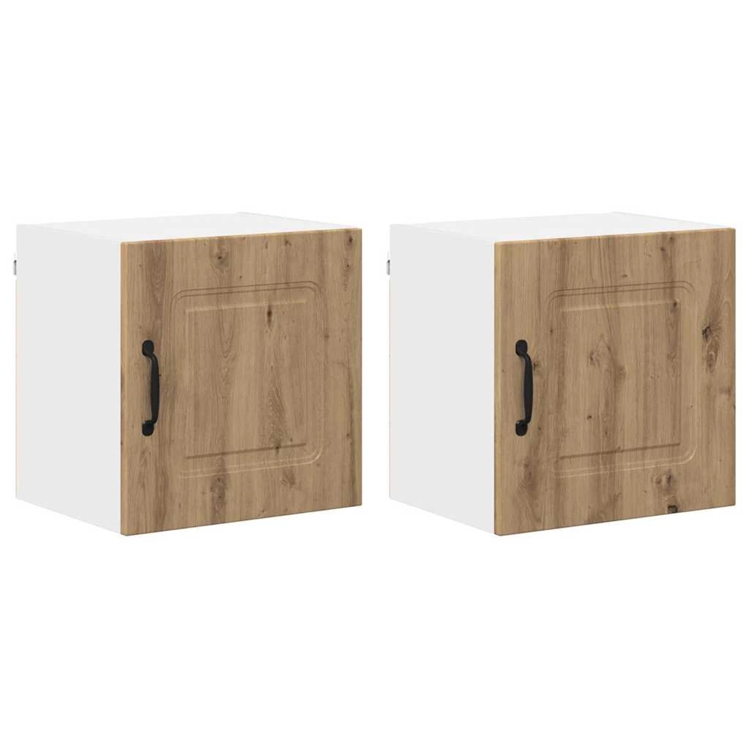 vidaXL Küchenwandschrank mit Regal 2 Stk Artisan-Eiche 40 x 31 x 40 cm 8845 günstig online kaufen